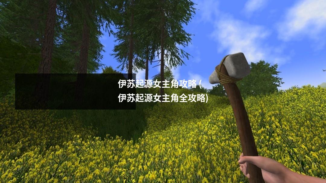 伊苏起源女主角攻略 (伊苏起源女主角全攻略)